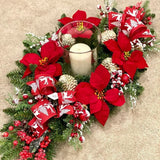 Arranjo de Mesa Natalino Flowers 40cm