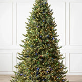 Árvore de Natal Fir com Galhos Articulados, Suporte Metálico e Micro LEDs Coloridos Embutidos