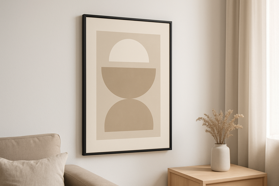 Quadro Minimalista - Vista 3/4