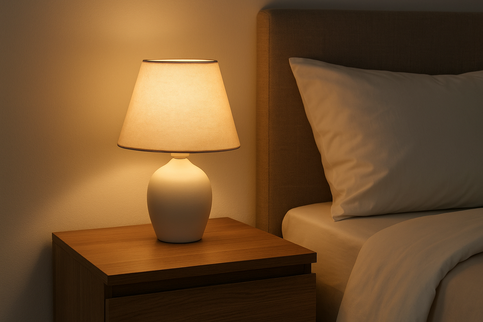 Abajur Cabeceira - Vista 3/4