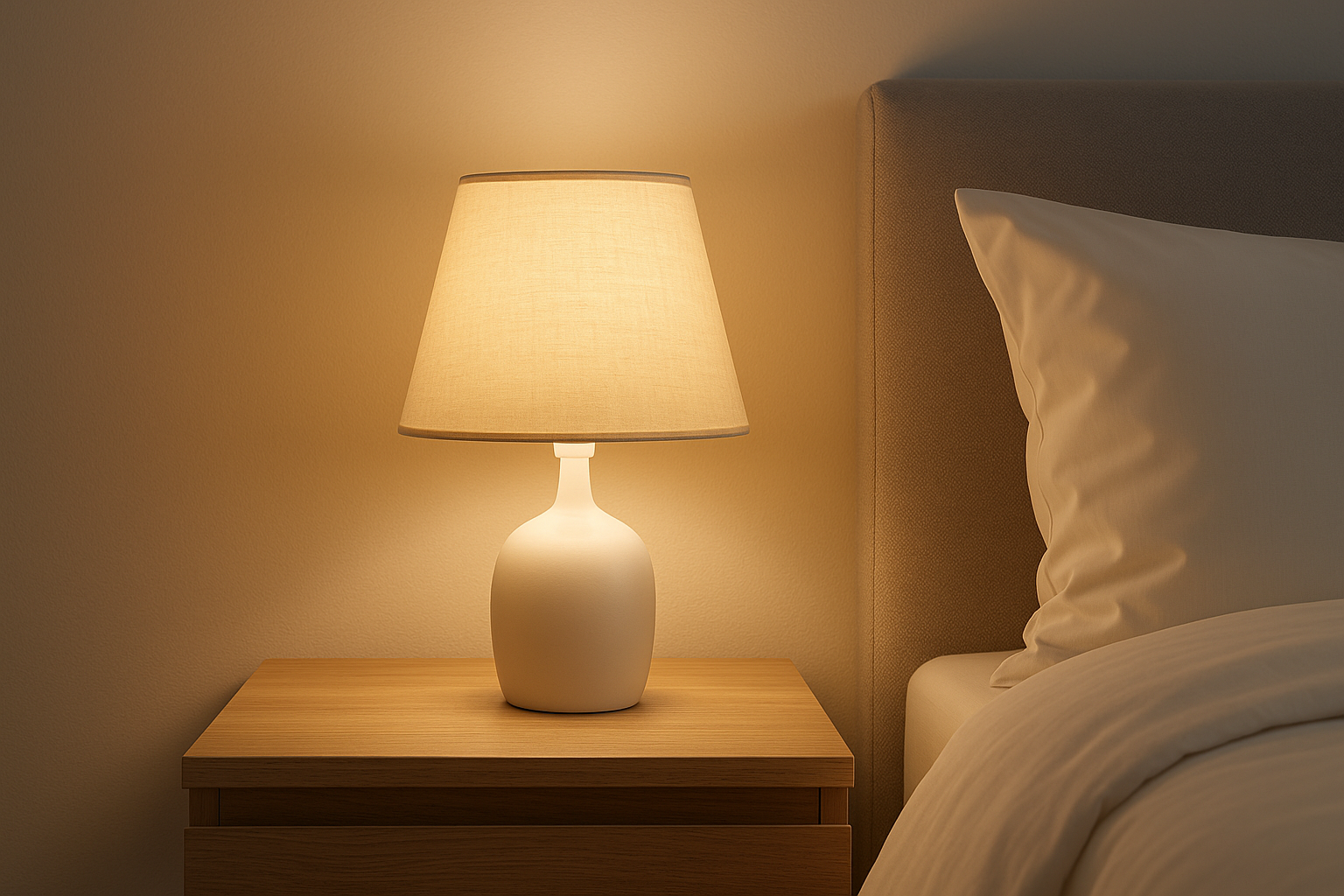 Abajur Cabeceira - Vista Frontal