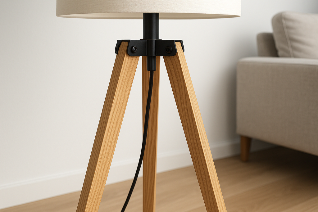 Abajur Tripé - Detalhe Base